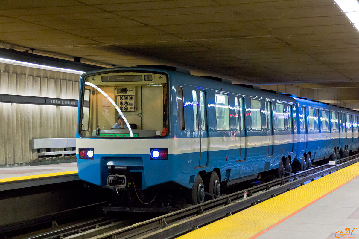 Монреаль, Canadian Vickers MR-63 моторный № 81-711; Монреаль — Métro de Montréal -> Ligne verte