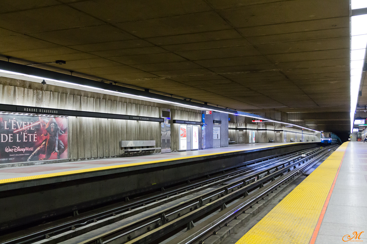 Монреаль — Métro de Montréal -> Ligne verte