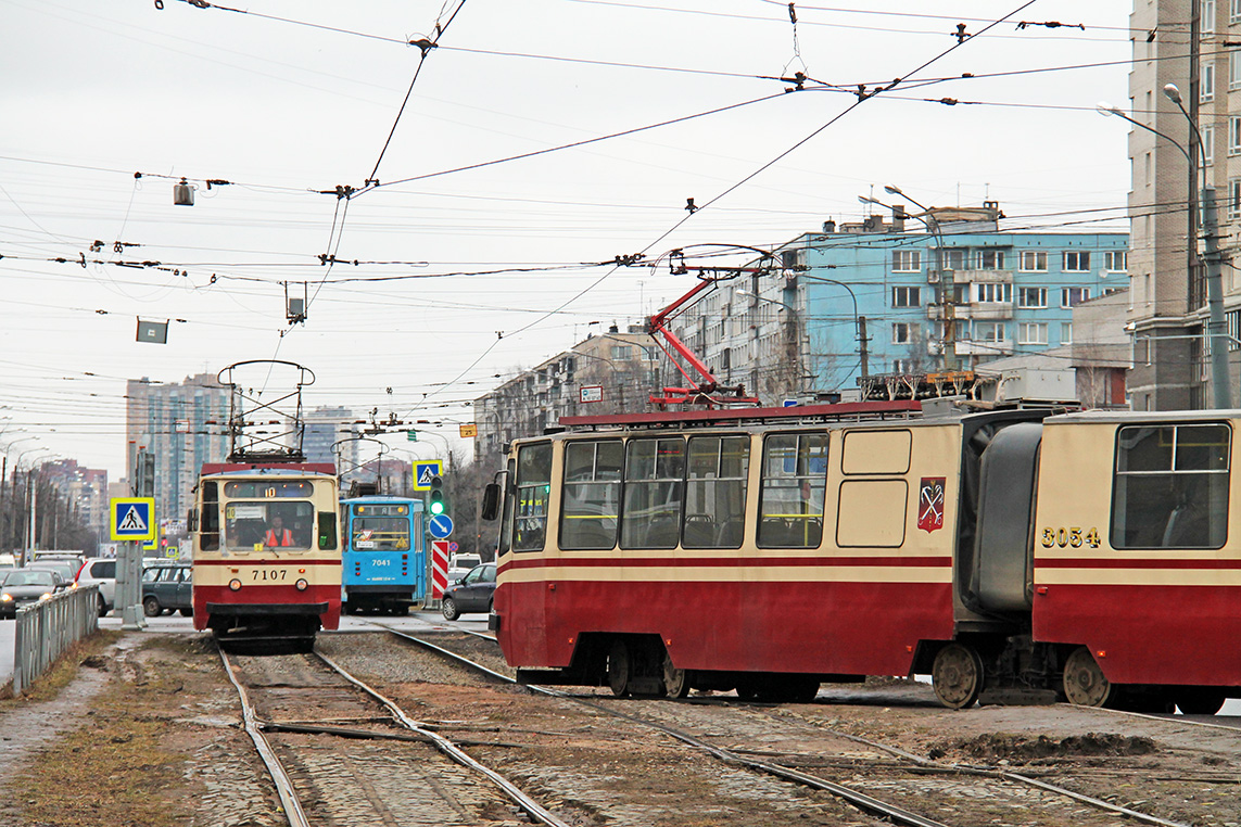 Санкт-Петербург — Трамвайные линии и инфраструктура