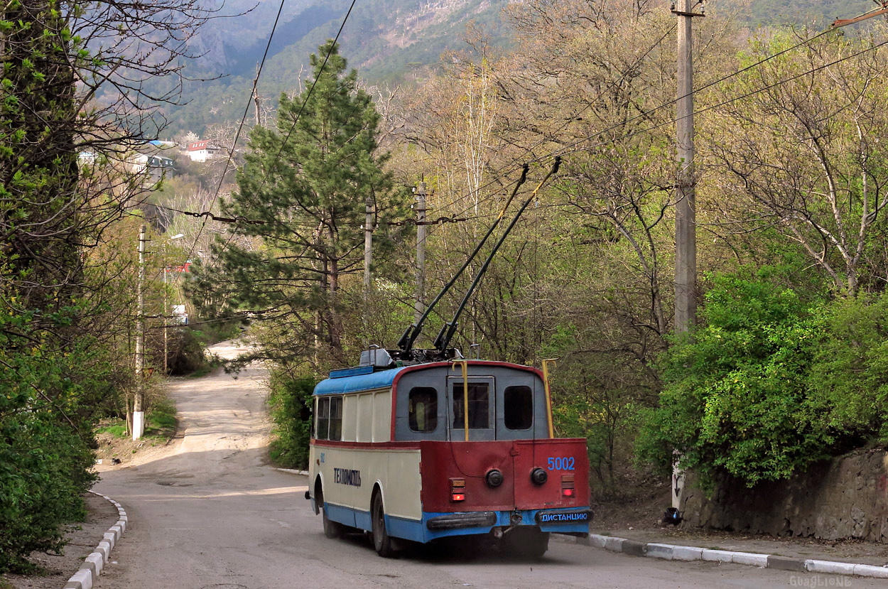 Крымский троллейбус, Škoda 9Tr10 № 5002