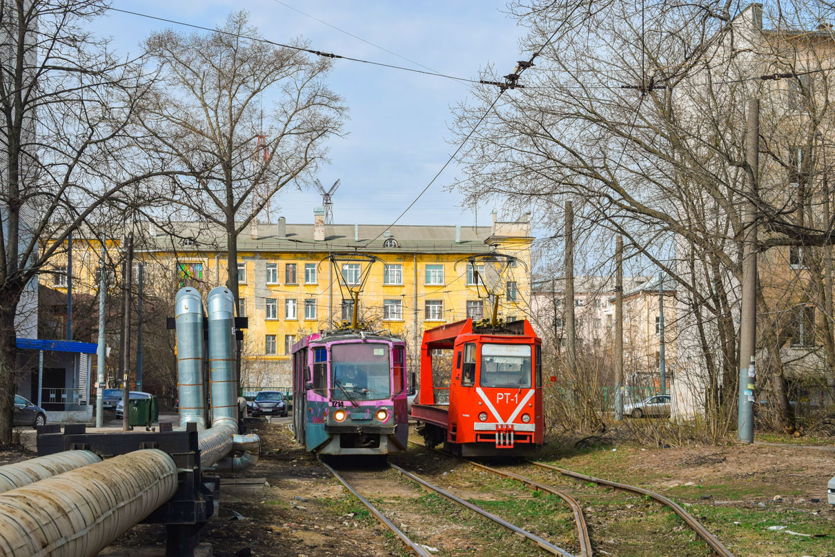 Нижний Новгород, 71-608КМ № 1214; Нижний Новгород, ТК-28А № РТ-1