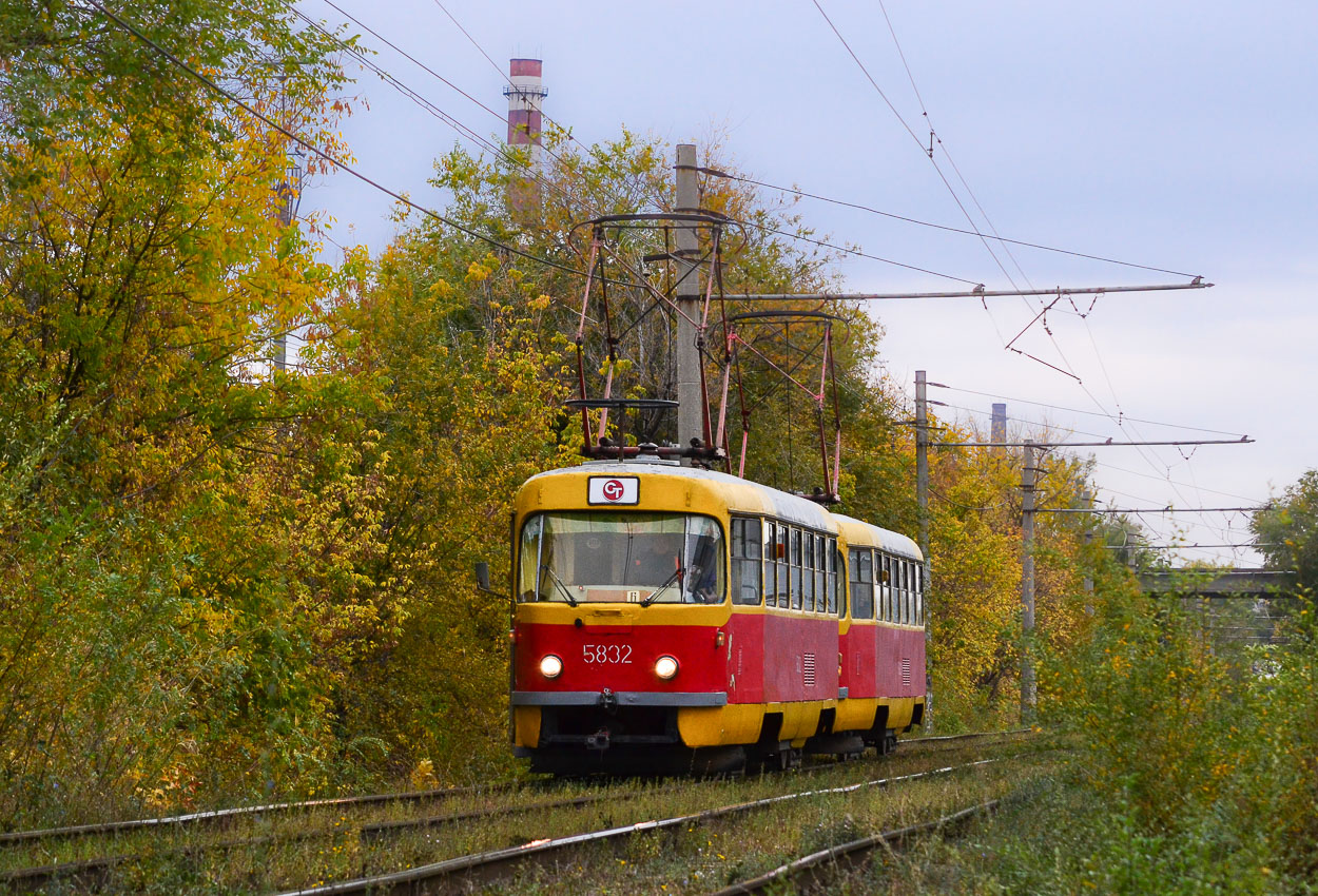 Волгоград, Tatra T3SU № 5832