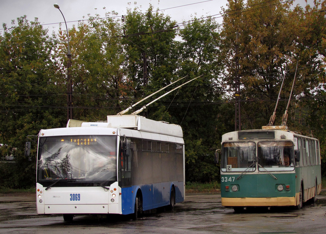 Тольятти, Тролза-5265.00 «Мегаполис» № 3069; Тольятти, СЗТМ № 3347