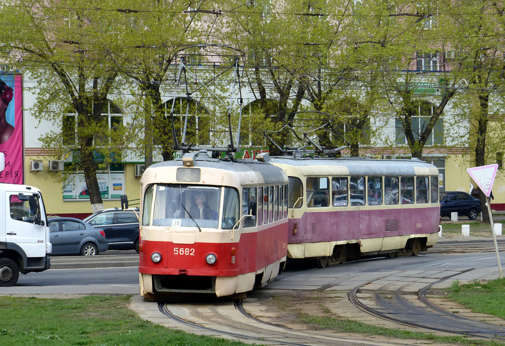 Киев, Tatra T3SU № 5682