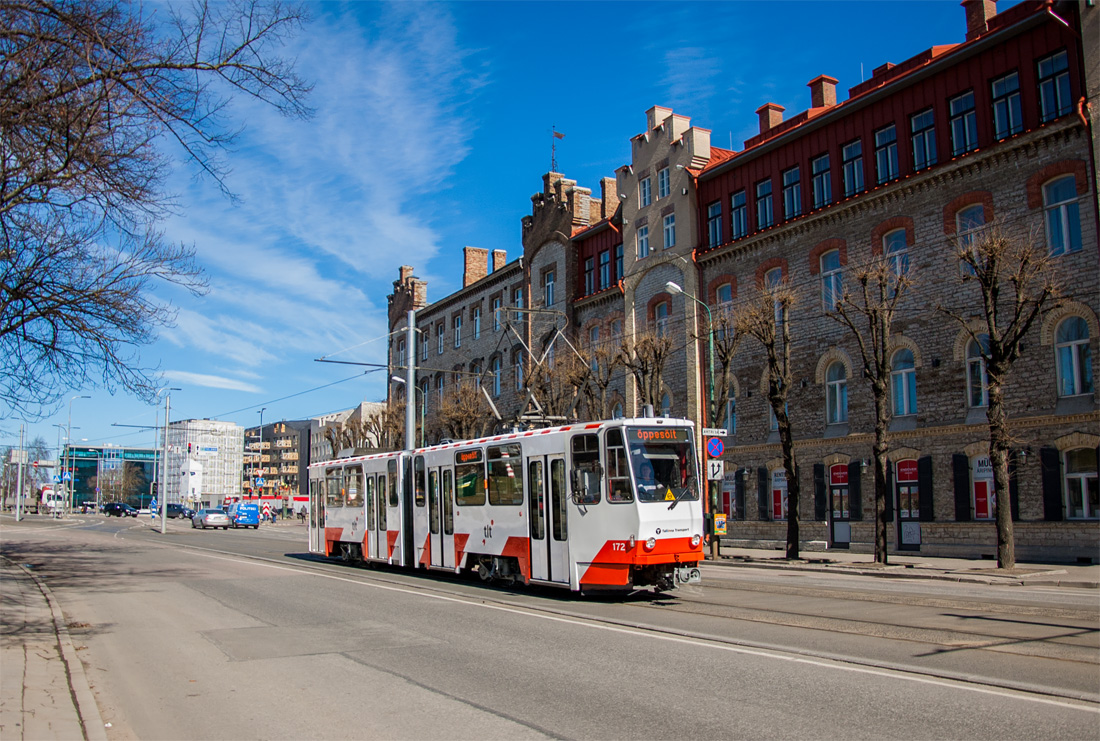 Таллин, Tatra KT4D № 172