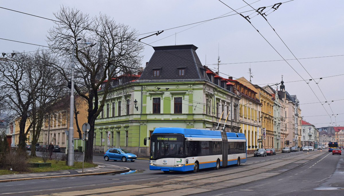 Ostrava, Solaris Trollino III 18 AC — 3801