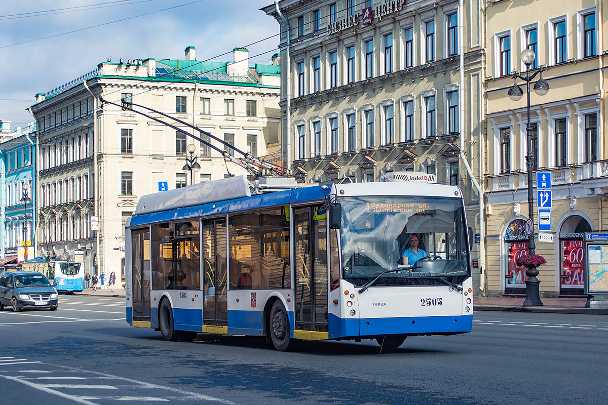 Санкт-Петербург, Тролза-5265.00 «Мегаполис» № 2505