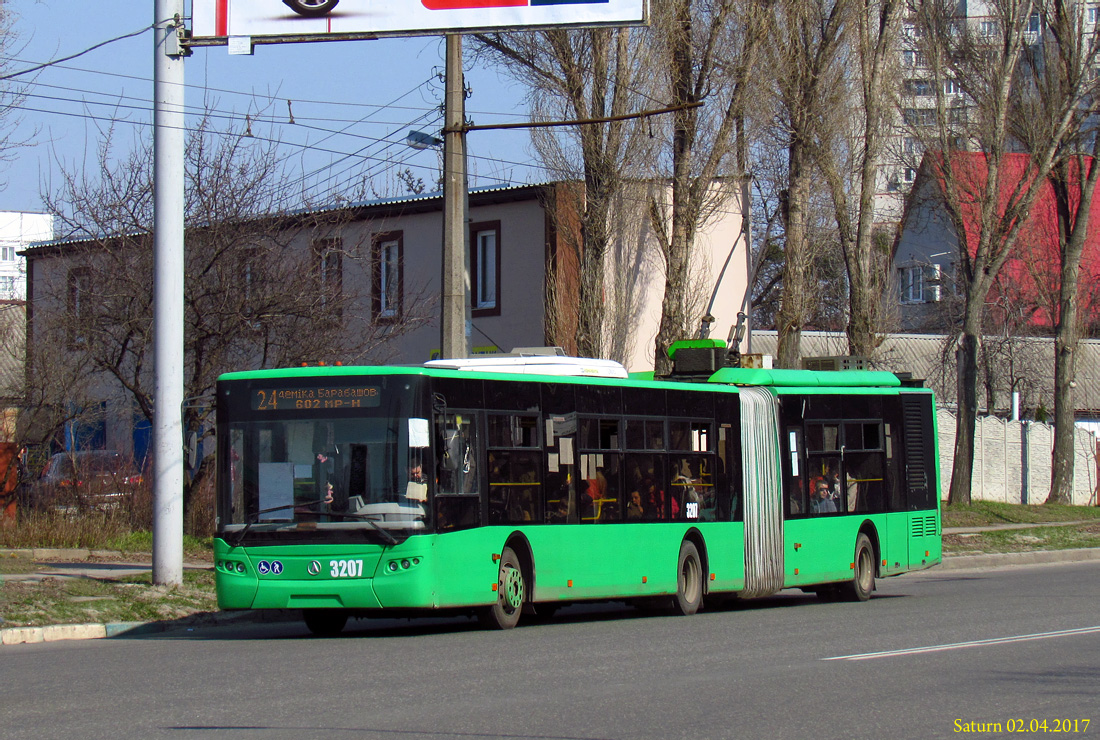 Харьков, ЛАЗ E301D1 № 3207