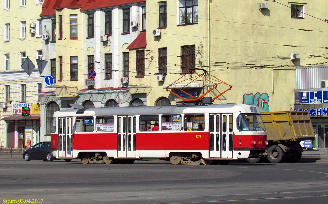 Harkov, Tatra T3SUCS Nr. 3078