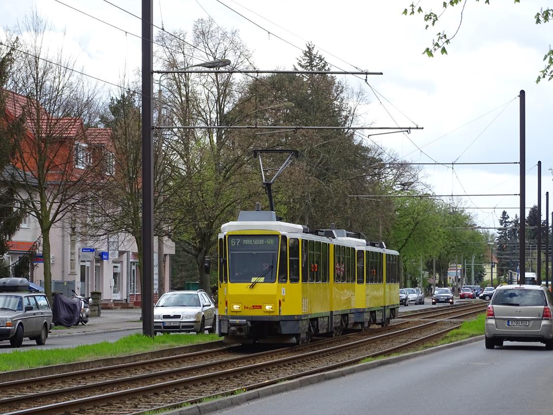 Берлин, Tatra KT4DM № 6155