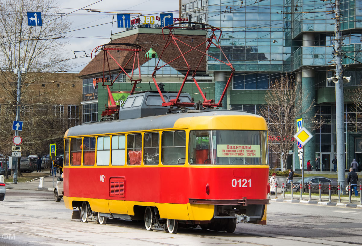 Moskau, Tatra T3SU (2-door) Nr. 0121
