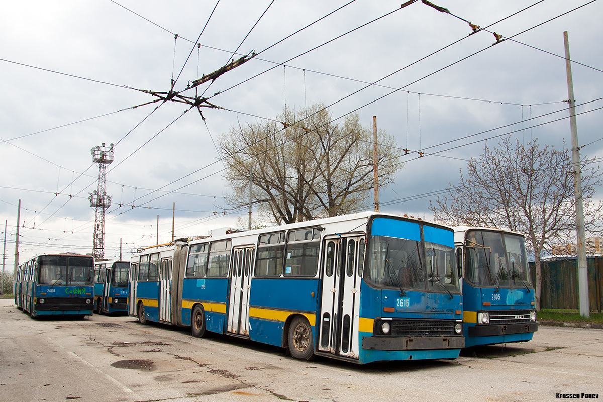 София, Ikarus 280.92 № 2615; София — Бракуване на тролейбуси — Ikarus 280.92