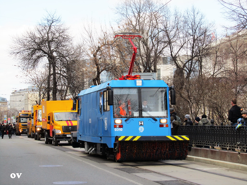 Москва, РОСТ № 0310; Москва — Парад к 118-летию трамвая 15 апреля 2017