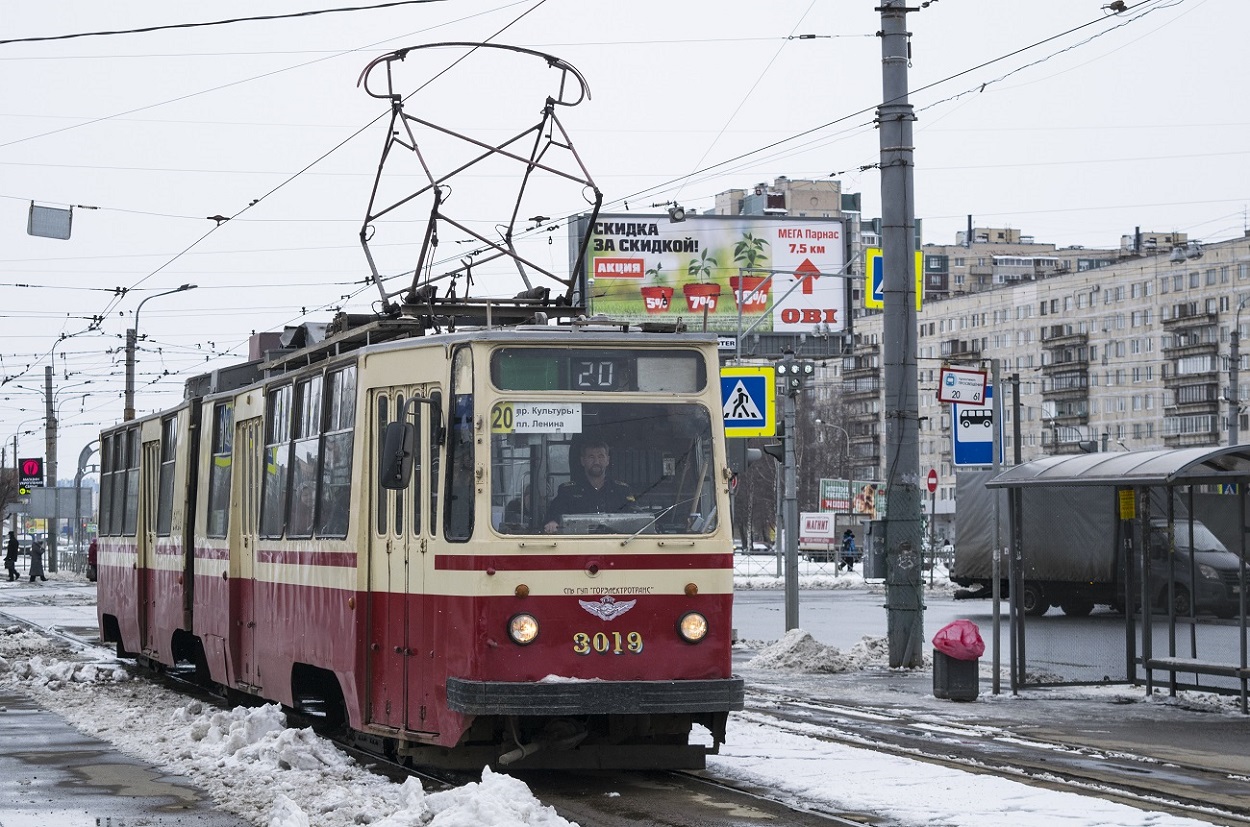 Санкт-Петербург, ЛВС-86К № 3019