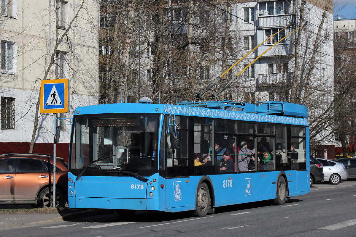 Москва, Тролза-5265.00 «Мегаполис» № 8178