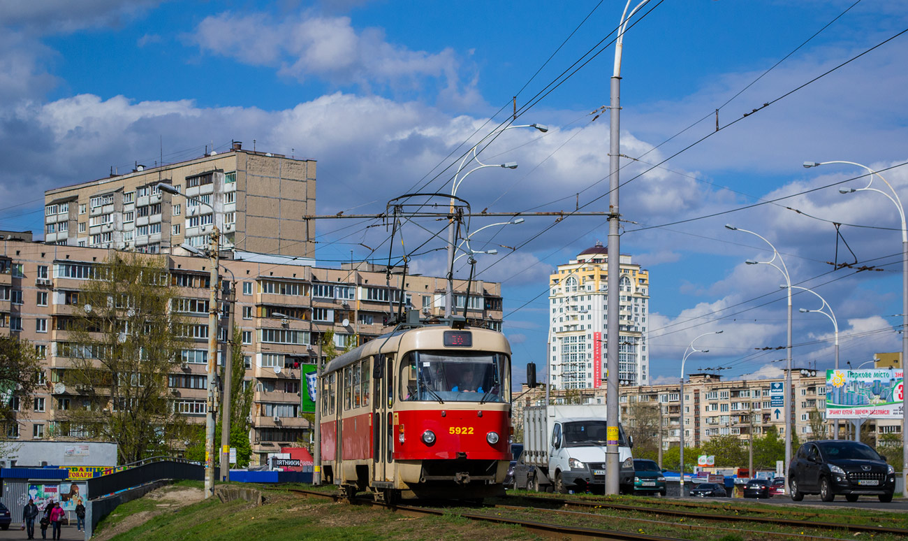 Kijiva, Tatra T3SUCS № 5922