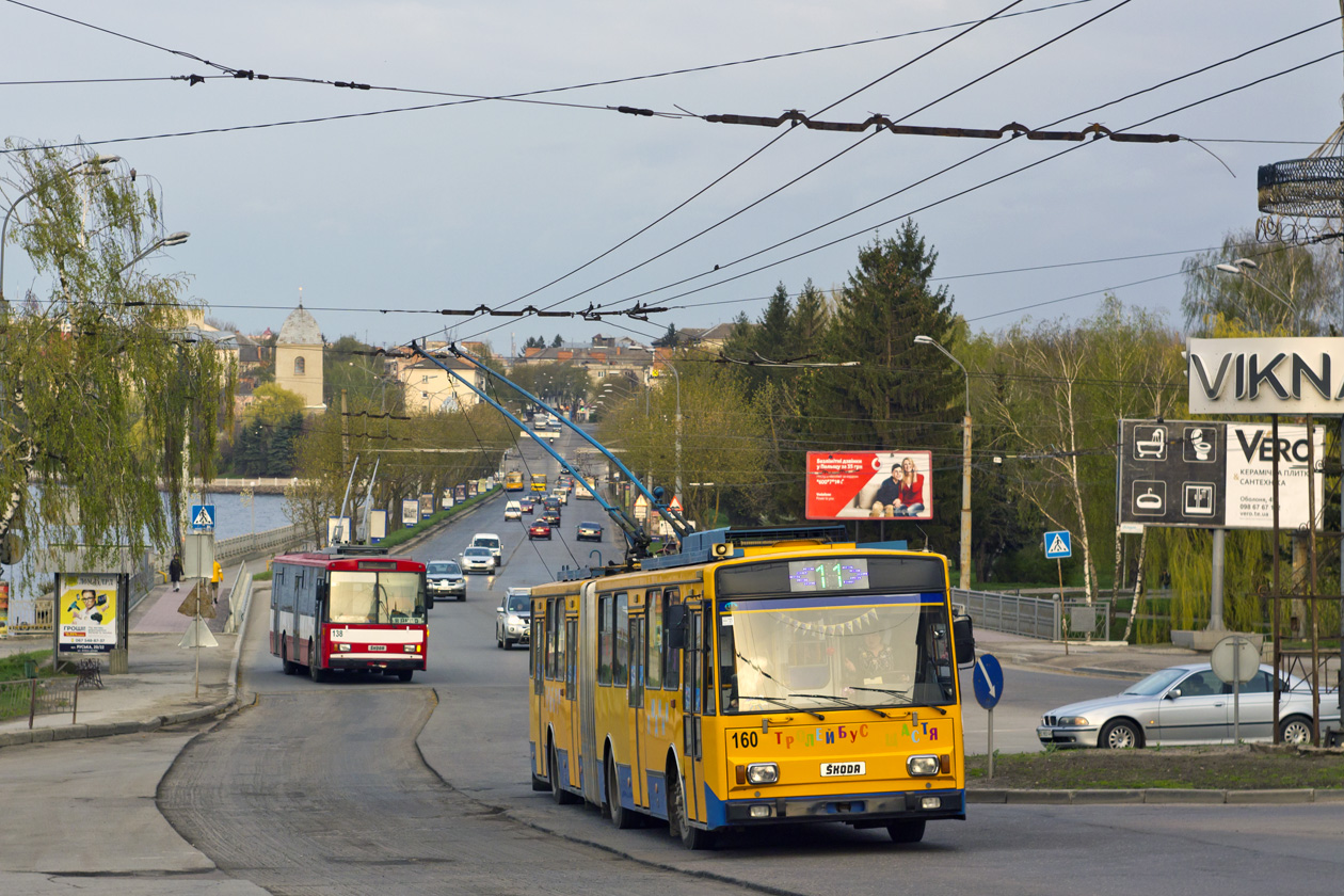 Тернополь, Škoda 15Tr13/6M № 160