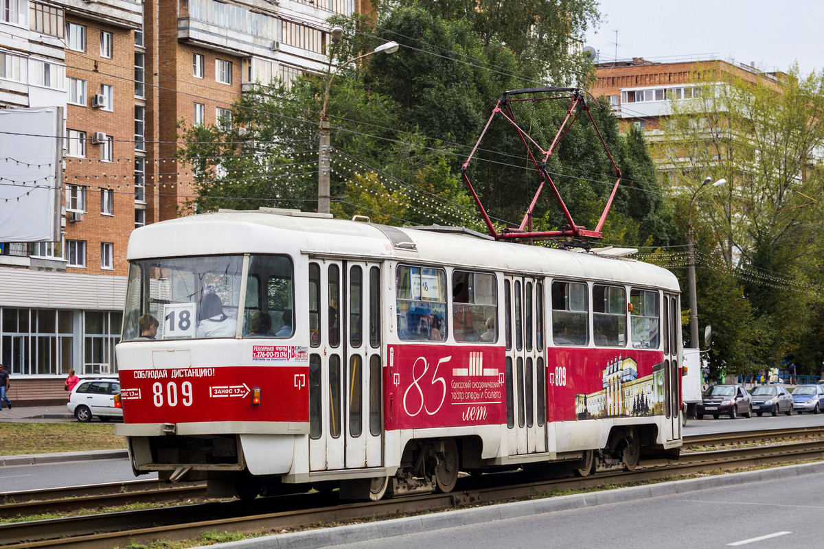 Самара, Tatra T3SU № 809