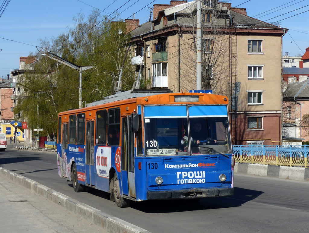Тернополь, Škoda 14Tr01 № 130