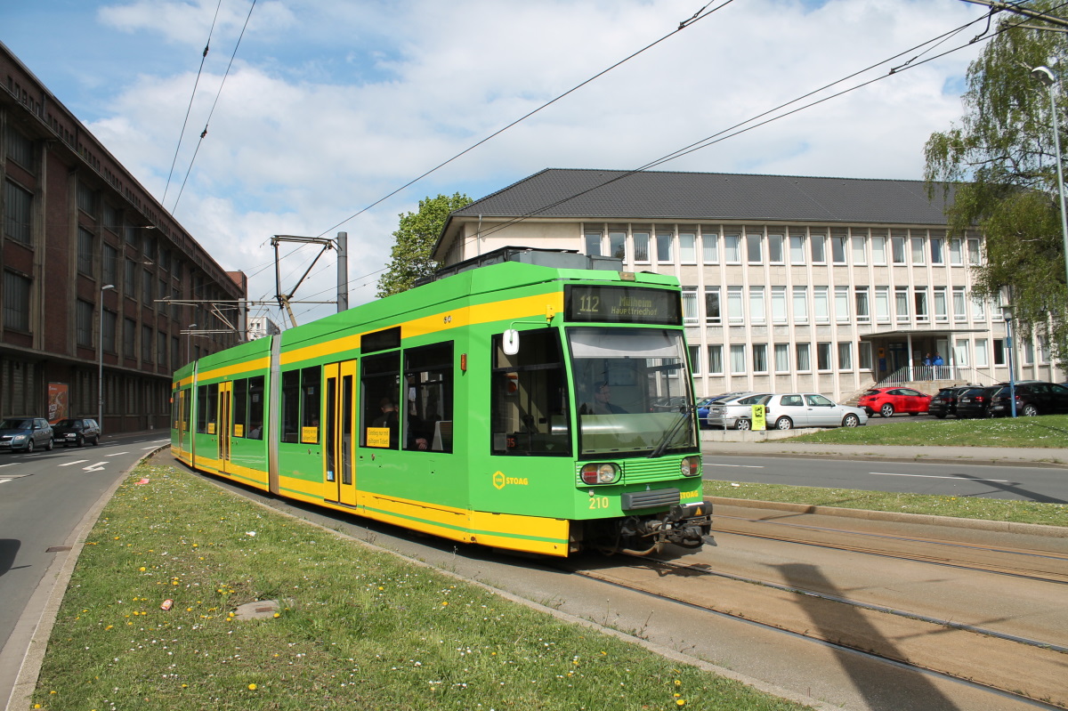 Оберхаузен, Duewag MGT6D № 210