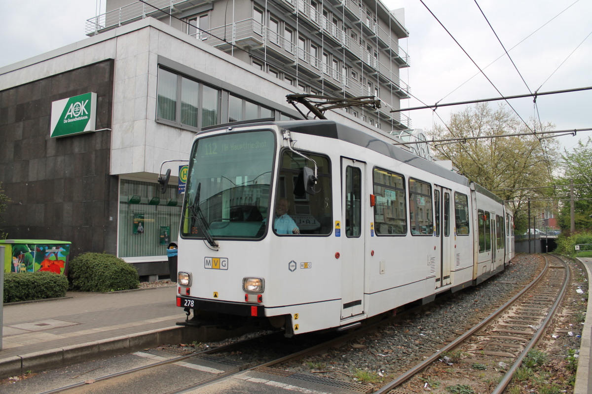 Эссен – Мюльхайм-ан-дер-Рур, Duewag M6C-NF № 278