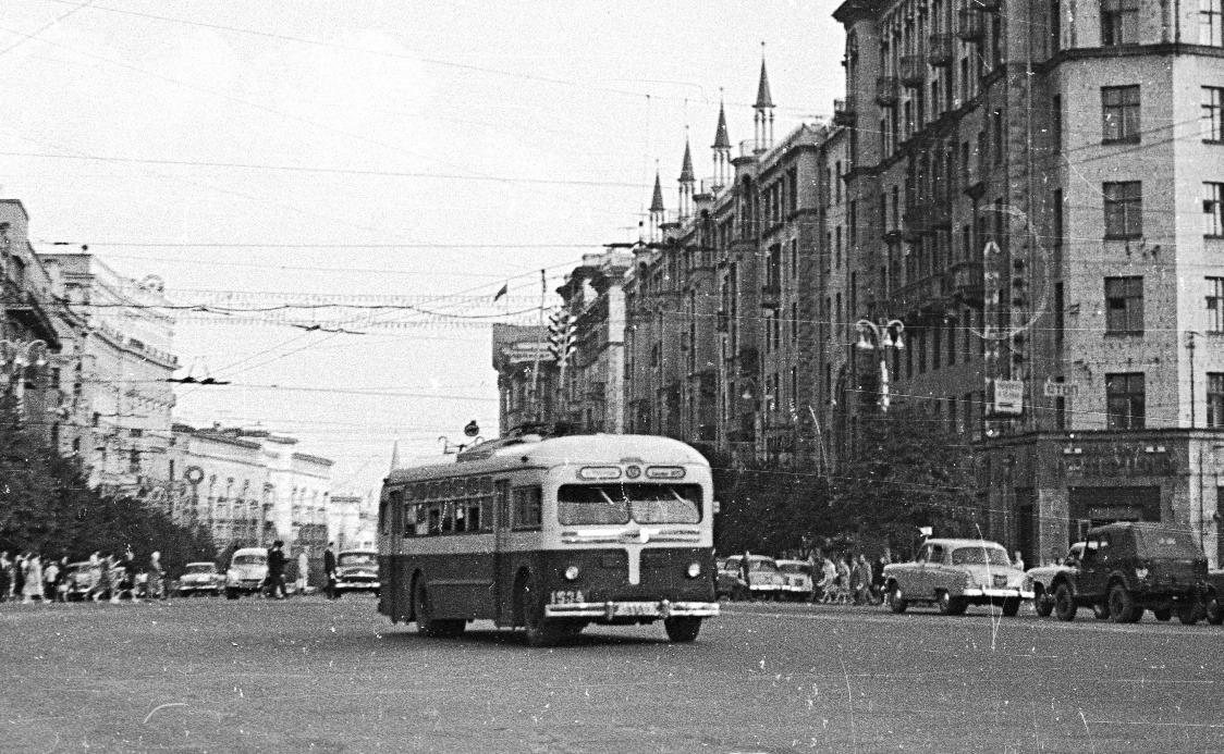Москва, МТБ-82Д № 1534; Москва — Исторические фотографии — Трамвай и Троллейбус (1946-1991)