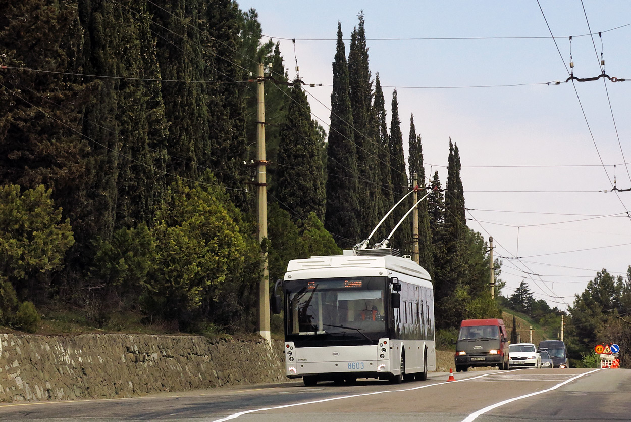 Крымский троллейбус, Тролза-5265.05 «Мегаполис» № 8603