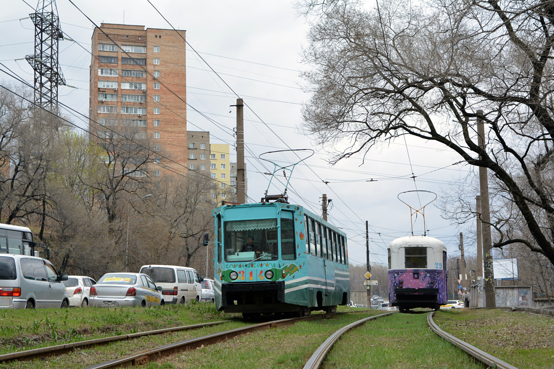 Владивосток, 71-608К № 314; Владивосток, РВЗ-6М2 № 229