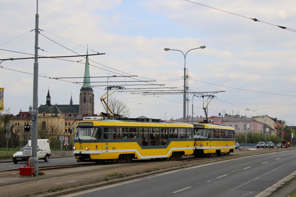 Pilsen, Tatra T3R.PLF Nr. 331