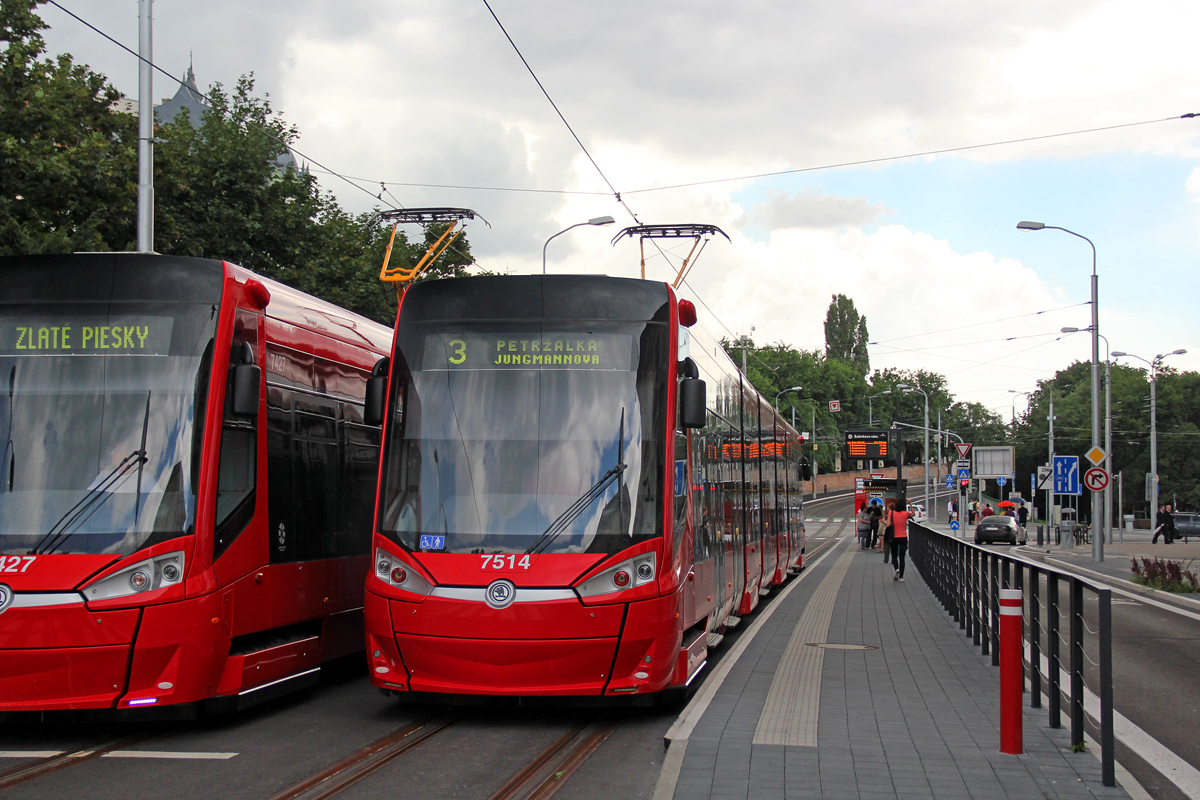 Братислава, Škoda 30T ForCity Plus № 7514