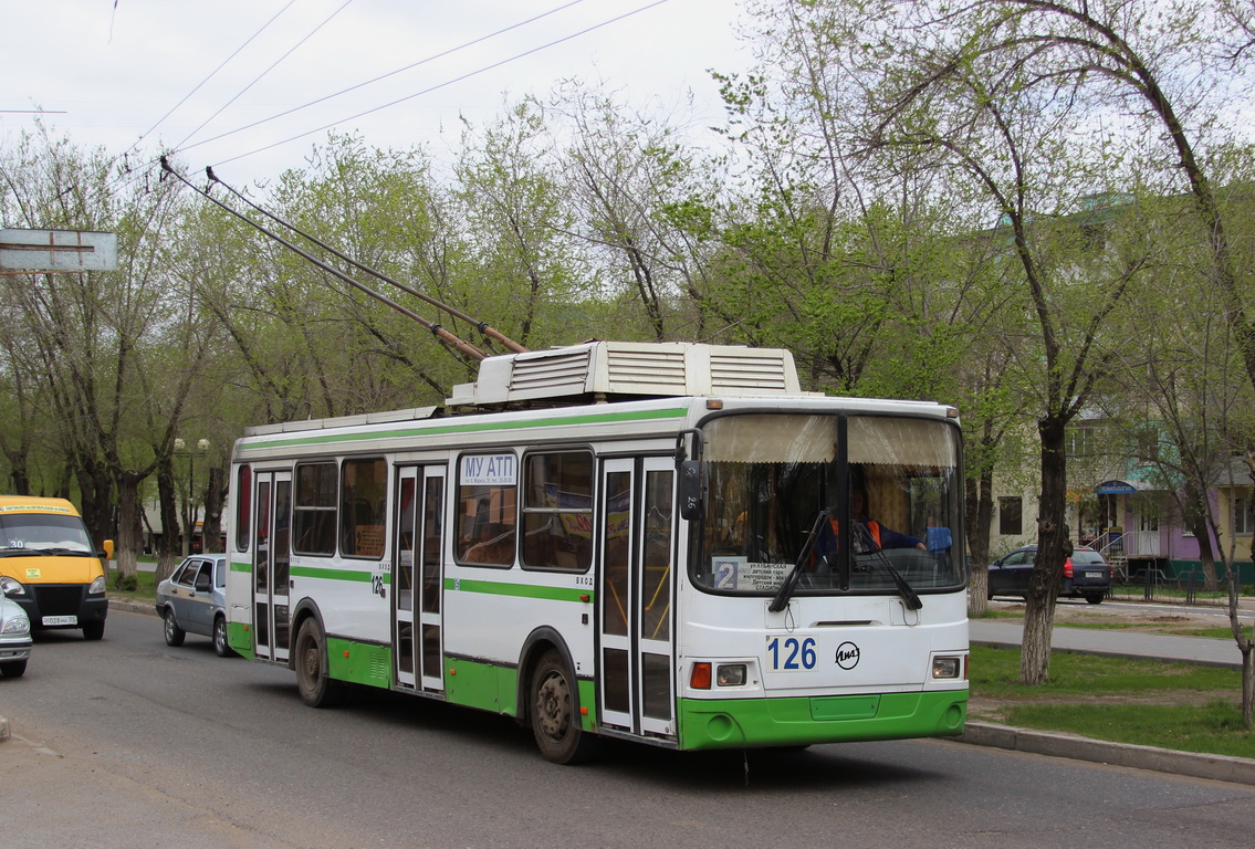 Астрахань, ЛиАЗ-5280 № 126 Астрахань, ЛиАЗ-5280 № 126