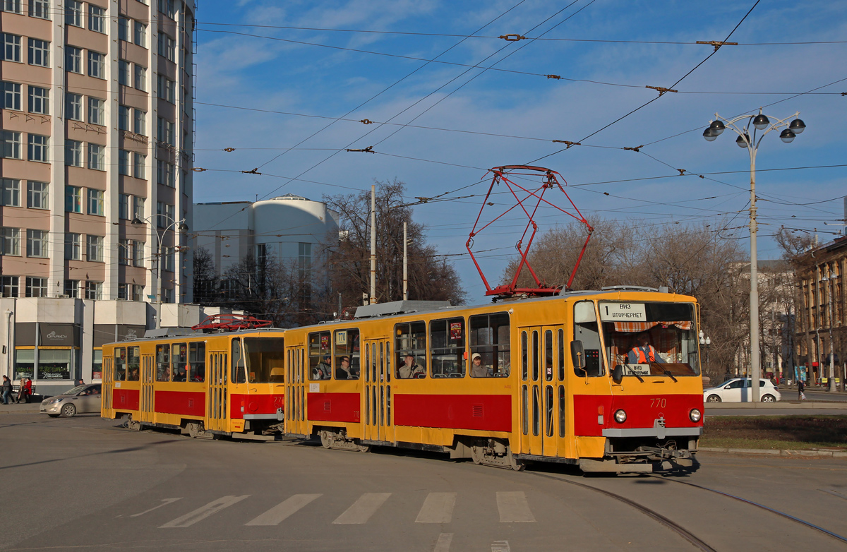 Iekaterinbourg, Tatra T6B5SU N°. 770