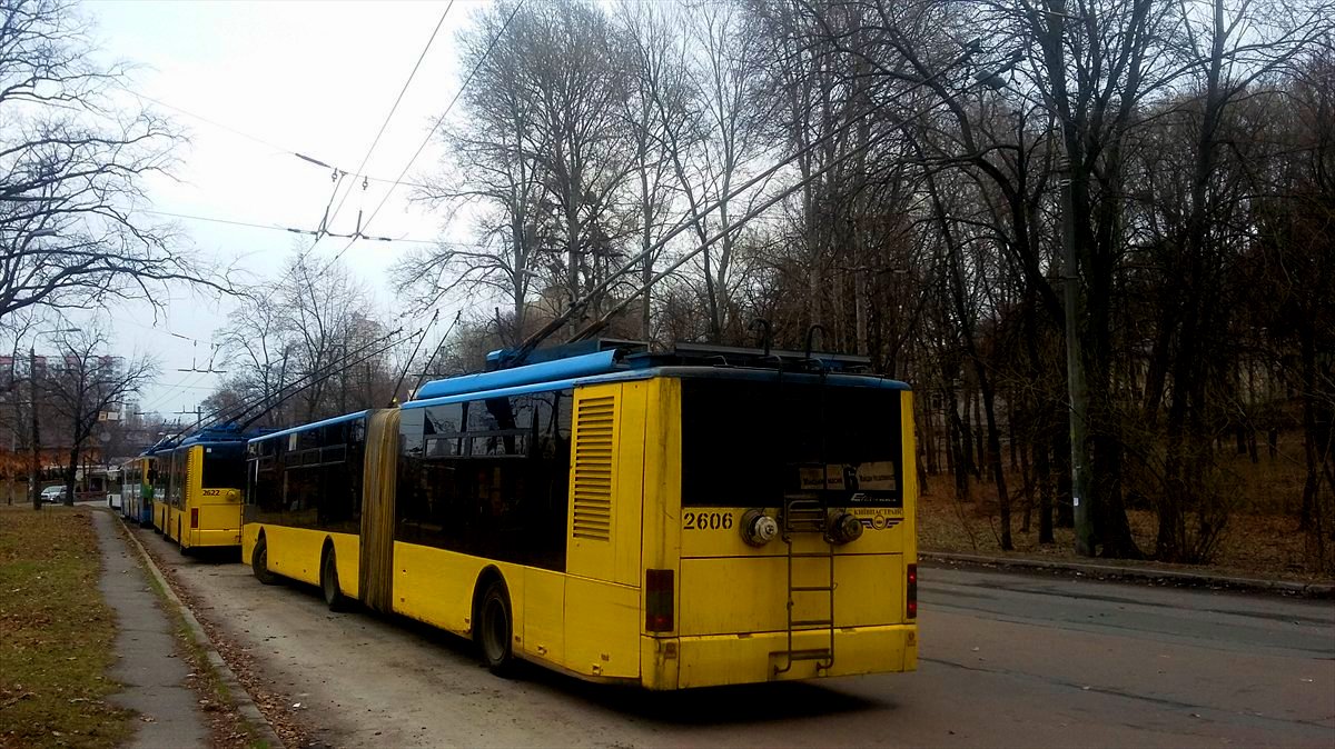 Kijów, LAZ E301D1 Nr 2606 Kijów, LAZ E301D1 Nr 2606