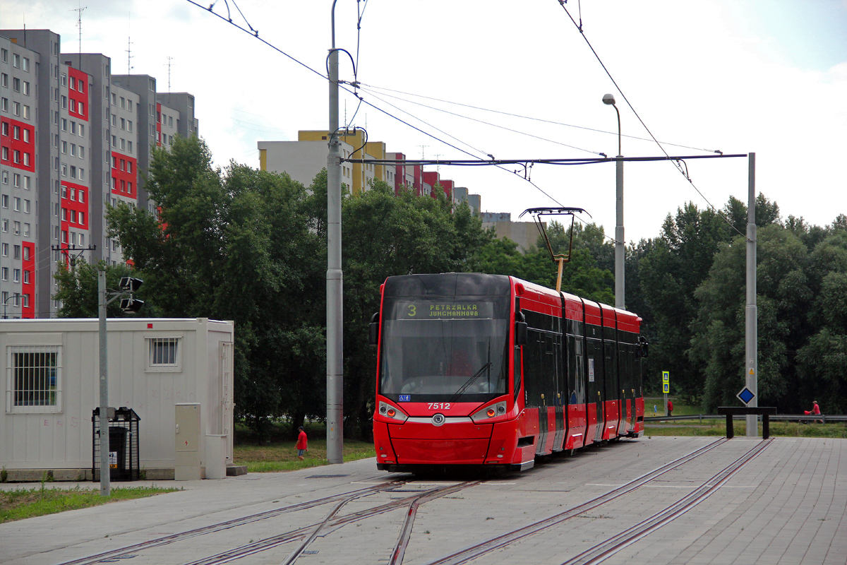 Братислава, Škoda 30T ForCity Plus № 7512