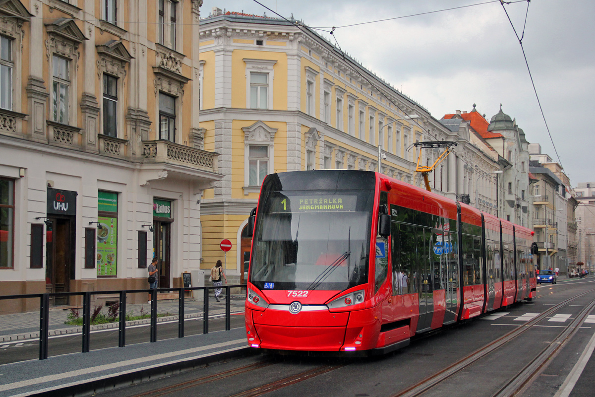 Братислава, Škoda 30T ForCity Plus № 7522