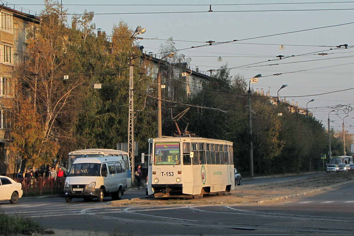 Ангарск, 71-605 (КТМ-5М3) № 153 Ангарск, 71-605 (КТМ-5М3) № 153