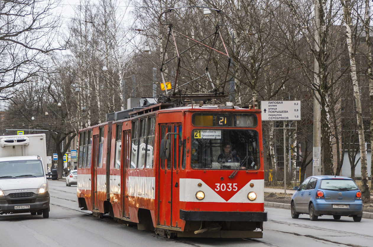 Санкт-Петербург, ЛВС-86К № 3035 Санкт-Петербург, ЛВС-86К № 3035