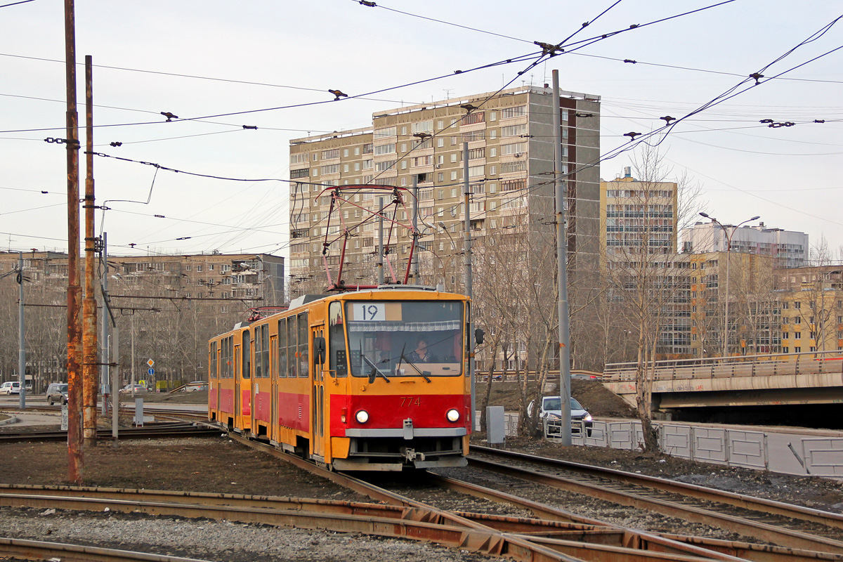 Iekaterinbourg, Tatra T6B5SU N°. 774