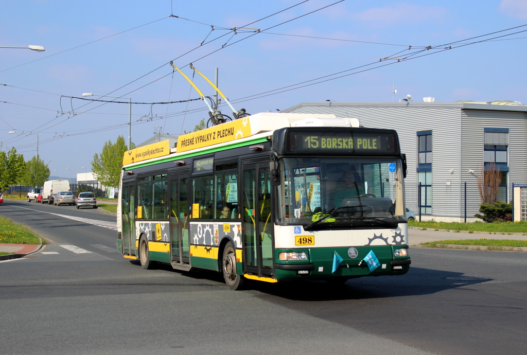 Пльзень, Škoda 24Tr Irisbus Citybus № 498