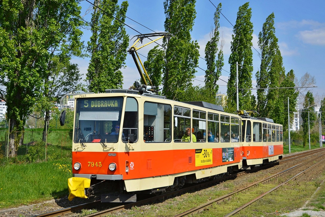Братислава, Tatra T6A5 № 7943