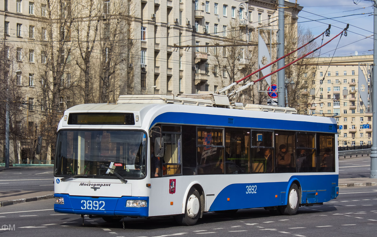 Москва, СВАРЗ-6235.01 (БКМ 32100М) № 3892