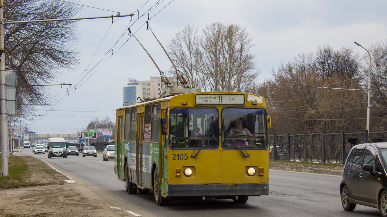 Рязань, ЗиУ-682Г-018 [Г0Р] № 2105