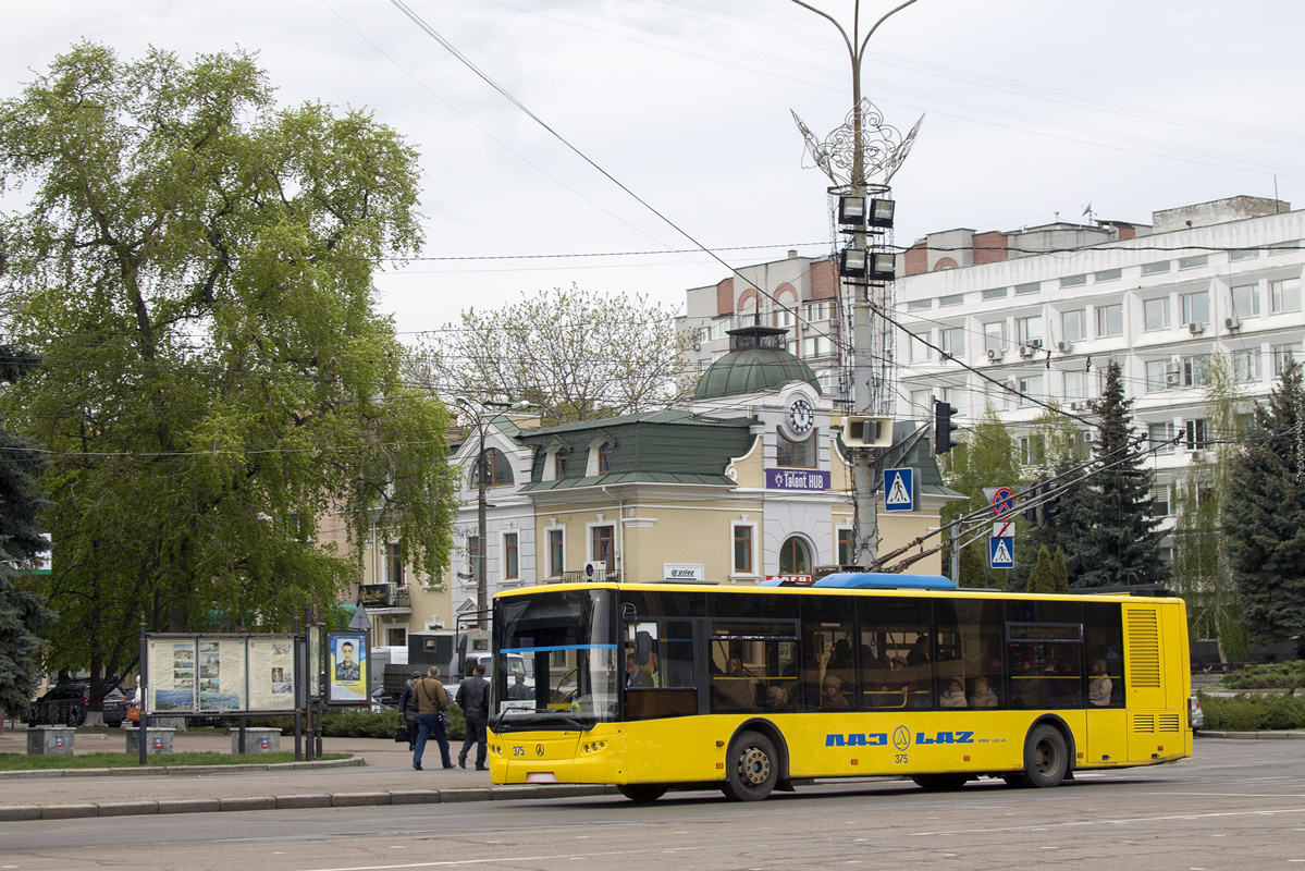 Черкассы, ЛАЗ E183D1 № 375