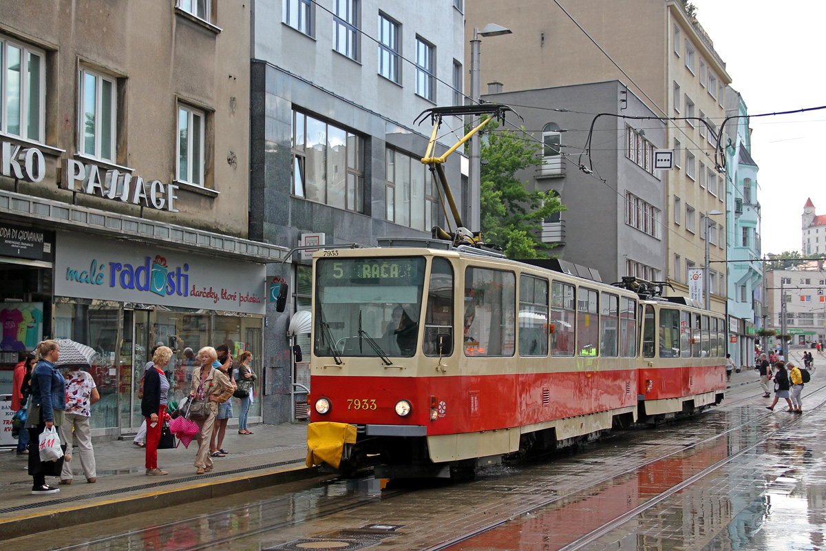Bratislava, Tatra T6A5 # 7933