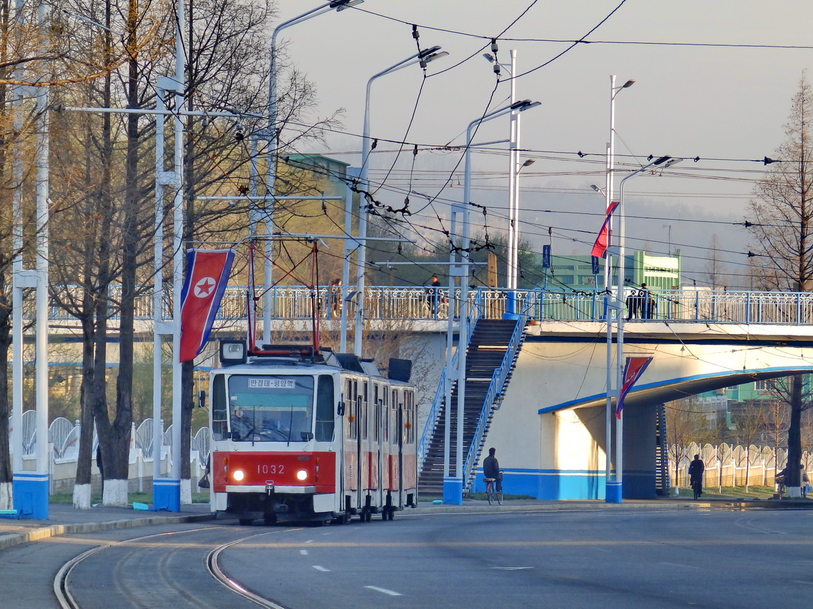 Пхеньян, Tatra KT8D5K № 1032