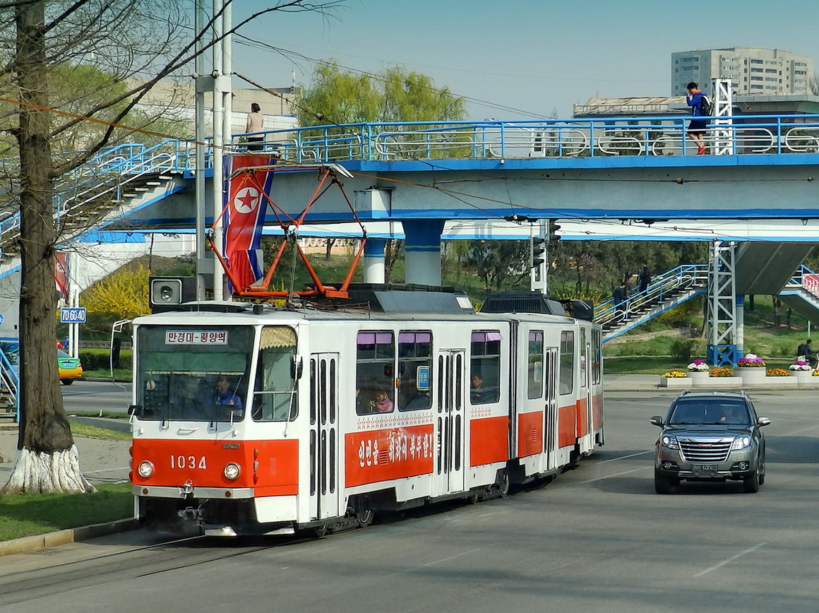Пхеньян, Tatra KT8D5K № 1034