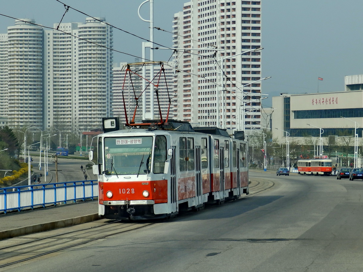 平壤, Tatra KT8D5K # 1028