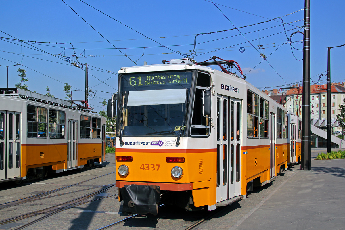 Будапешт, Tatra T5C5K2 № 4337