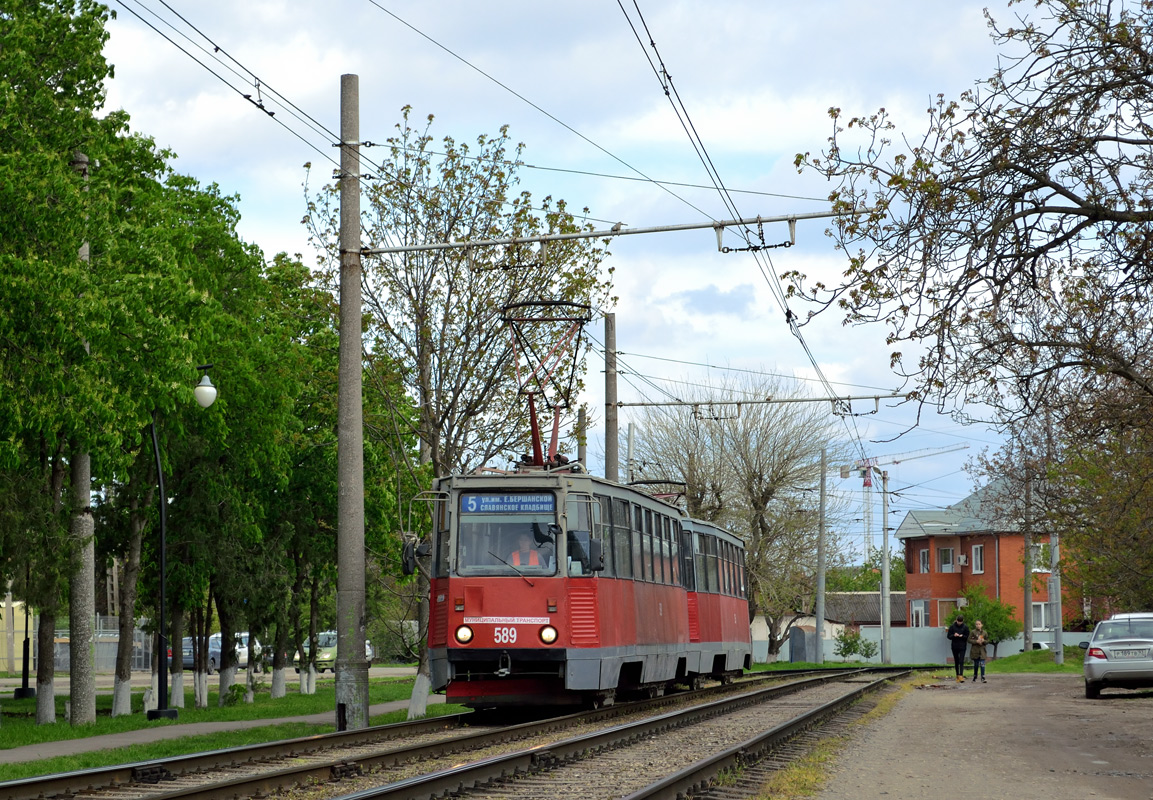Краснодар, 71-605 (КТМ-5М3) № 589
