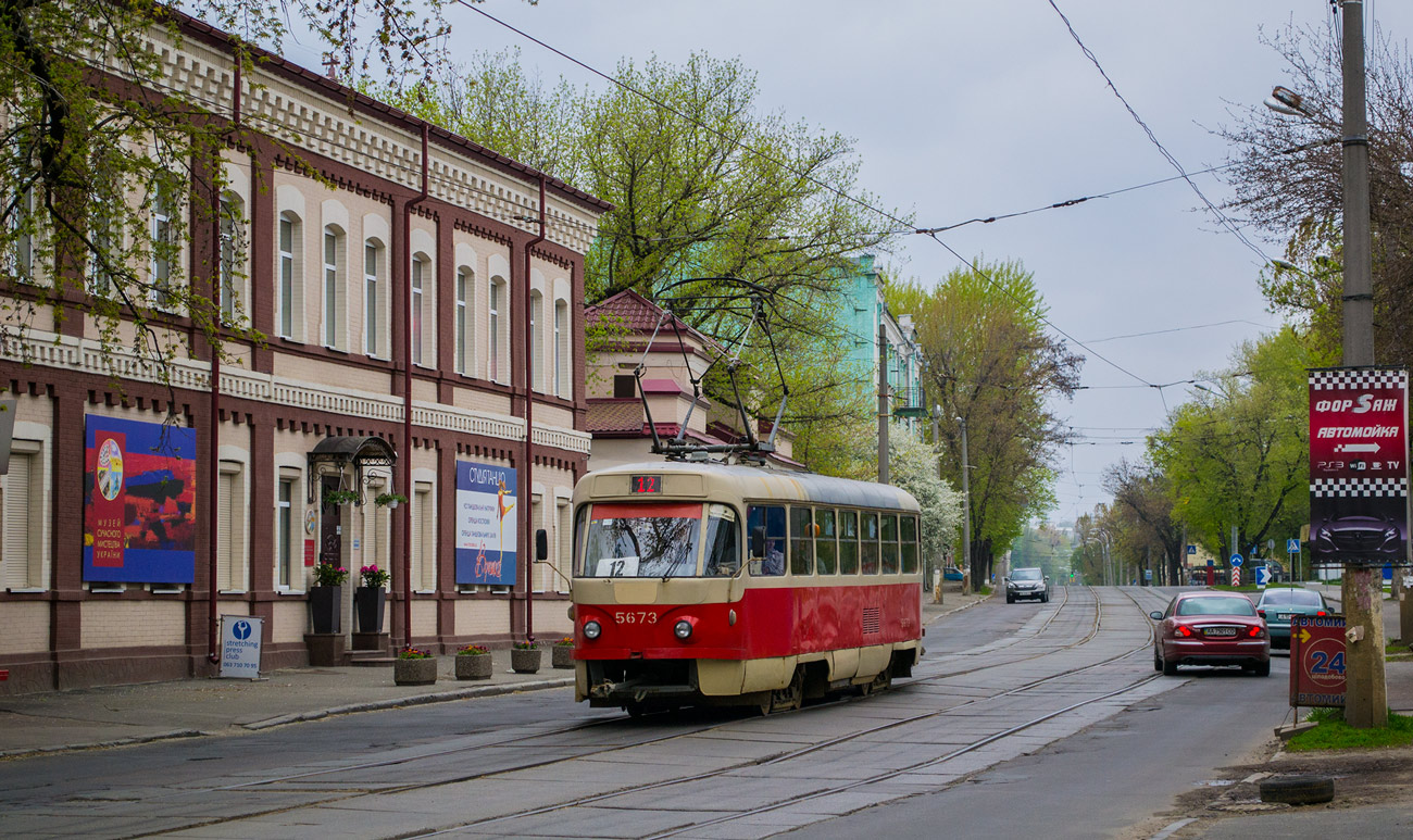 Киев, Tatra T3SU № 5673